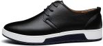 Men's Casual Oxford Shoes Breathable Flat Fashion Sneakers - Image 2