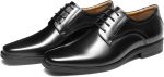 Mens Oxford Leather Business Casual Shoes - Image 2