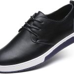 Men's Casual Oxford Shoes Breathable Flat Fashion Sneakers