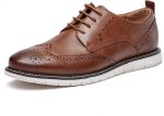 Men's Casual Oxfords Wingtip Business Formal Dress Shoes